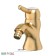 Ponsi bidet mixer, matte gold