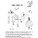 Wall lamp (sconces) sanalvò e14 40wt