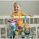 Musical Suspension "Hippo", clockwork, on a crib, stroller, crumb I