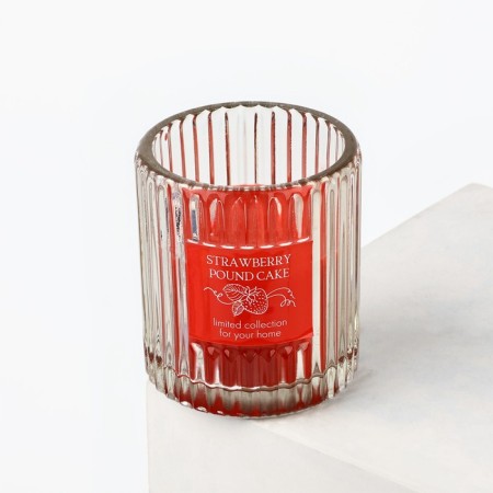 Aromatic “Strawberry” candle, 7.5 x 8.6 cm-4