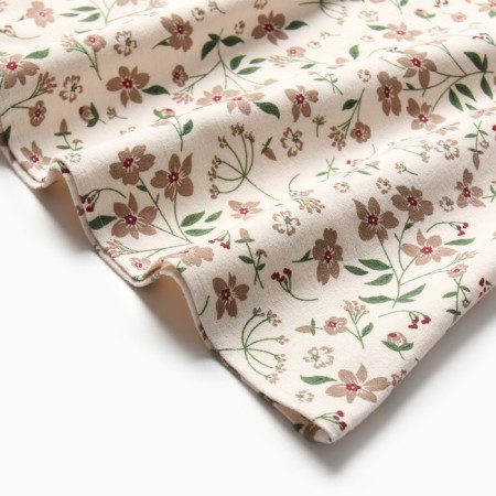 Платье для девочки MINAKU: Cotton collection цвет бежевый, р-р 122-4