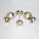 Alpha chandelier, size 66x22x66 cm, 300W 5xe27