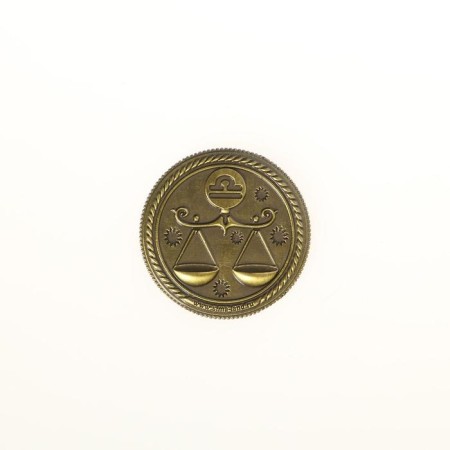 Монета сувенир знак зодиака «Весы»-2