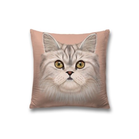 Decorative pillowcase "Fluffy pet", on a zipper, size 45x45 cm