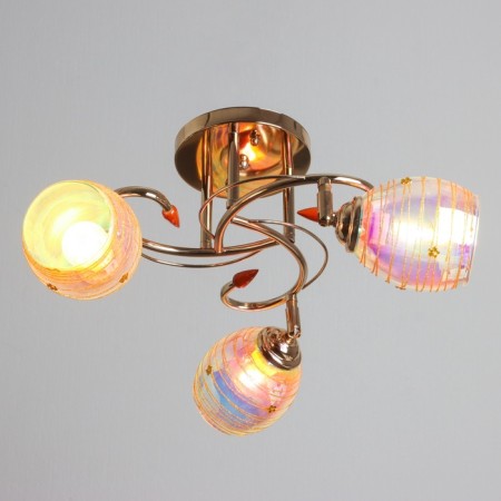 Abbella chandelier 3x40W E27 Gold Model: 2612381-1