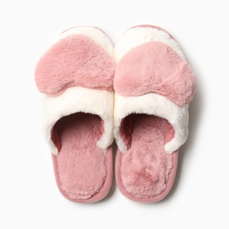 Women's slippers, size 38-39, pink color-12