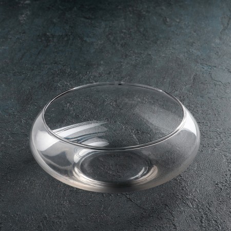 Glass candidate "UFO", 1.8 l, 20 × 7 cm