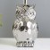 E14 40w 40w silver 20x20x33.5 cm Risalux