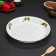 Cherry Orchard dish, 4.5 l, d = 40 cm, white color
