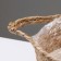 Kashpo wicker "Tanzania" with a pen, 25.5x25.5x23 cm, natural, white