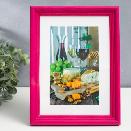 Photo frame tree C20 15x21 cm, raspberry