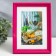 Photo frame tree C20 15x21 cm, raspberry