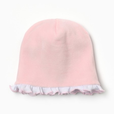 Baby hat, pink color, size 40-42 (3-6 months)