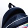 Baby backpack on lightning, blue color