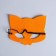 Carnival mask "Fox" felt