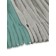 Set of curtains "Canvas", size 200x260 cm, 2 pcs, turquoise color, gray color