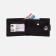Male purse for magnet, department for bills, for maps, for coins, black color
