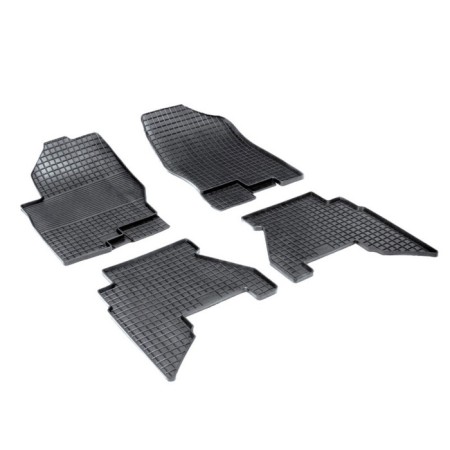Rubber ’rugs’ for Nissan Pathfinder III, 2004-2014
