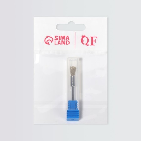 Brush - brush for cleaning mills, copper, silver/golden color-5