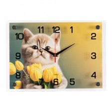 Watching clock, interior 