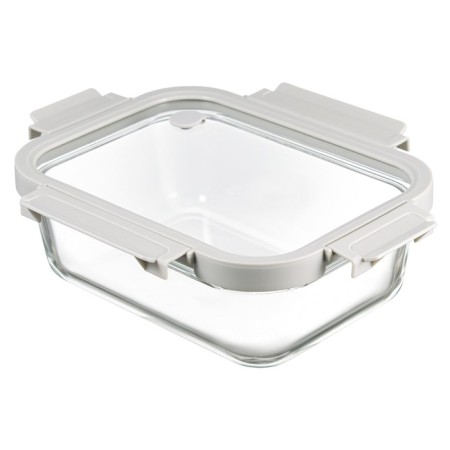 Smart Solutions baking and storage container, rectangular, with a lid, 1.5 l, the color is light gray-4