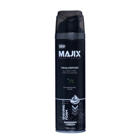 Majix Carbon shaving foam, 200 ml