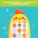 Musical telephone "Baby Chip", sound, color yellow