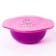 Bon Appetit feeding plate, with lid, purple color