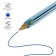 Ballic handle 0.7mm, blue, transparent case "LC-Blue"