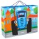 Laminated horizontal package, 40 x 31 x 11 cm, blue tractor