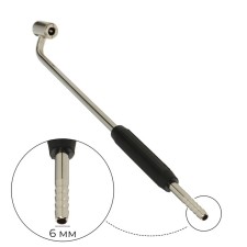Extension cord for pumping tires, K1, 33 cm