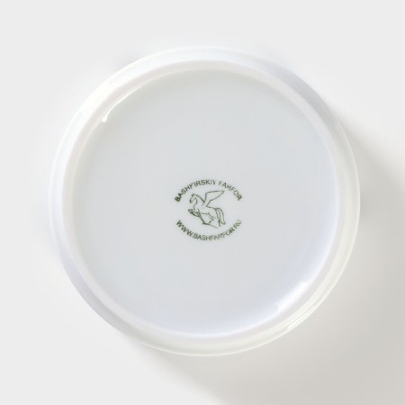 Porcelain ashtrays "linen", d = 11 cm-3