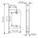 Magnetic plumbing M1895 W, white