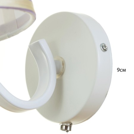 Brat "Berta" 1x40W E14 white 20x15x24 cm.-3