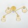 Cutilux Cutilux chandelier CL137142 60x40x29 cm, 4x60W, E27, yellow color