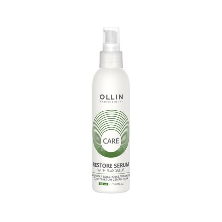 Serum restoring Care, with linen seeds extract, 150 ml