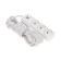 Extension cord Premium 3 nests, 5m, 3x1.5mm², s/h, 2 usb, white rexant