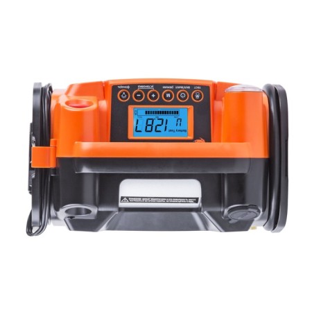 Car compressor, digital aggressor "5 in 1", LCD display, lantern, 160W, 10 atm, 35l/min-6