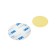 Lockland door limiter, curved, rice color