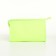 Lightning cosmetic bag, green color