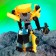 Autobot robot, transformed