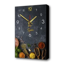 Carting clock is wall-mounted, for the kitchen, 