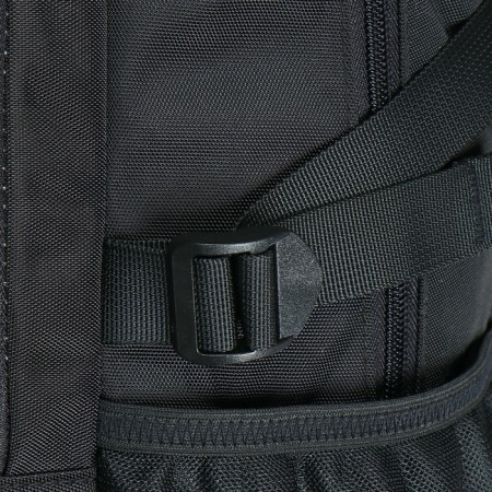 Youth backpack 46 x 32 x 17 cm, ergonomic back, Hatber Real "Black", NRK_17138-10