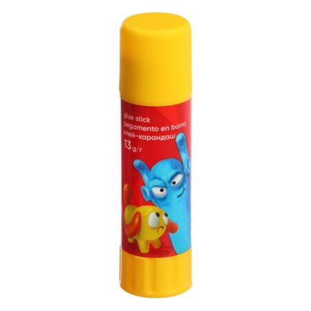 Glue pencil 13g Erichkrause EasyStick "Jolly Friends" PVP, economical consumption, mix-2