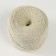 Knitted yarn "Ribbon" with Lurex 85m/170 ± 5 g (white, lurex: gold)