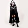 Carnival costume "Halloween Black", raincoat 120 cm, mask, golf, gloves