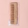 Comb - comb, 12 × 3.5 cm, color "Light wood"