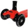 Folding Graffiti Baby, Light wheels PU 120/70 mm, ABEC 7, Red color