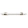 Cappio pk117 bracket handle, m/o 160 mm, white/gold color