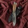 Caucasian knife, tourist "Viking" with scabbard, guard, steel - 40x13, 14.5 cm